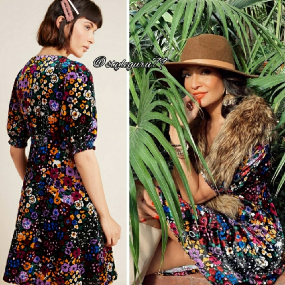 NWT, Anthropologie, Francie Mini Dress - Picture 2 of 8